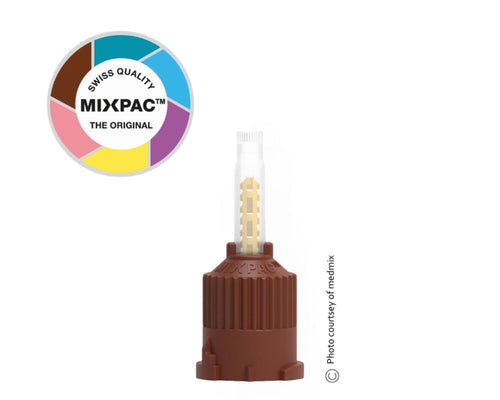 Medmix Mixpac T-Mixer D-Type OE – Low-Waste Dental Mixing Tips