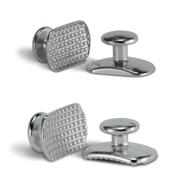 Orthodontic lingual buttons Bondable mesh base