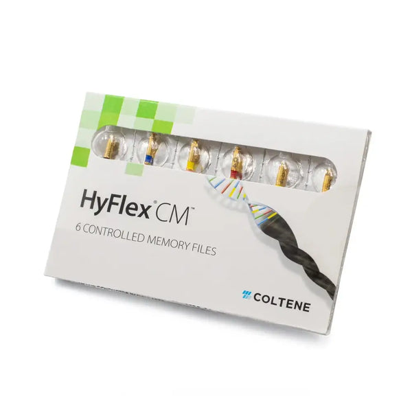 Coltene HyFlex CM rotary files controlled memory nickel titanium