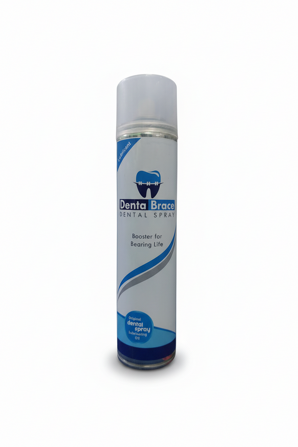 Dental brace spray for cleaning braces and maintaining oral hygiene