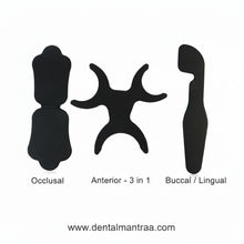 Dental contraster pack of 3 for intraoral photography