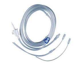 Dental implant motor irrigation tubing set for implant surgery cooling