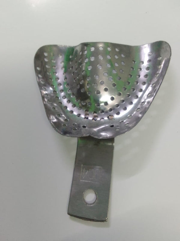 Dentalmantraa  perforated dental impression trays in multiple sizes for accurate dental impressions