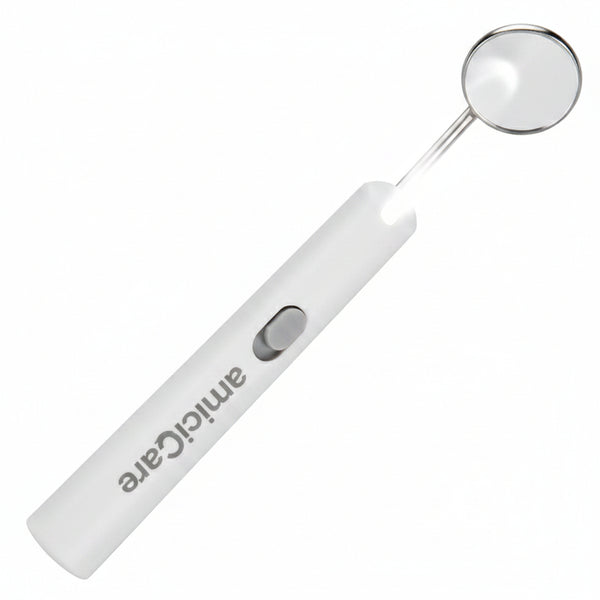 LED Mouth Mirror | Illuminated Dental Examination Tool 