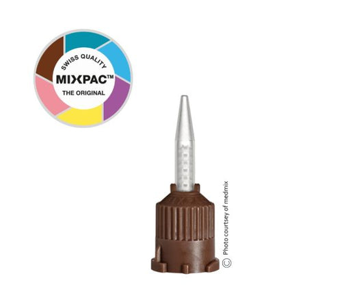 Mixpac Brown T-Mixer (4:1 / 10:1) – Mixing Tips for Resin Cements
