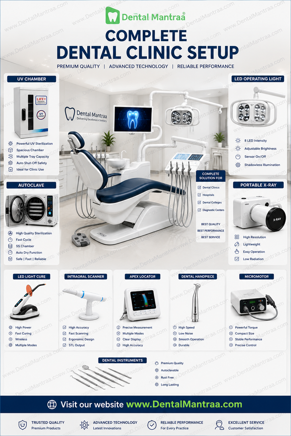 Dental Clinic Setup Packages – Complete Turnkey Solutions | Dental Mantraa