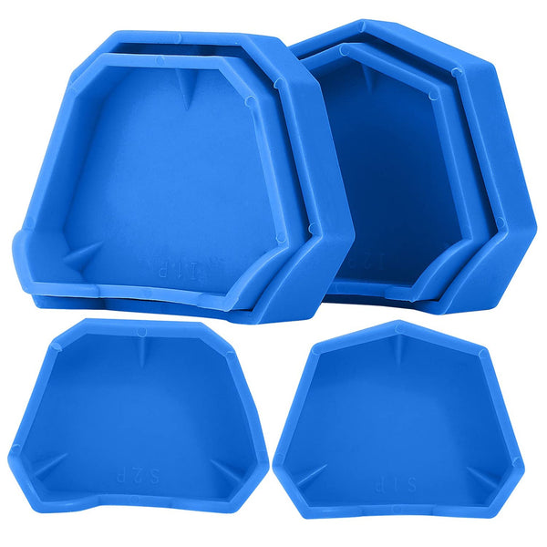 Fox Silicone base formers in use for creating precise and reusable dental impression bases and study models

