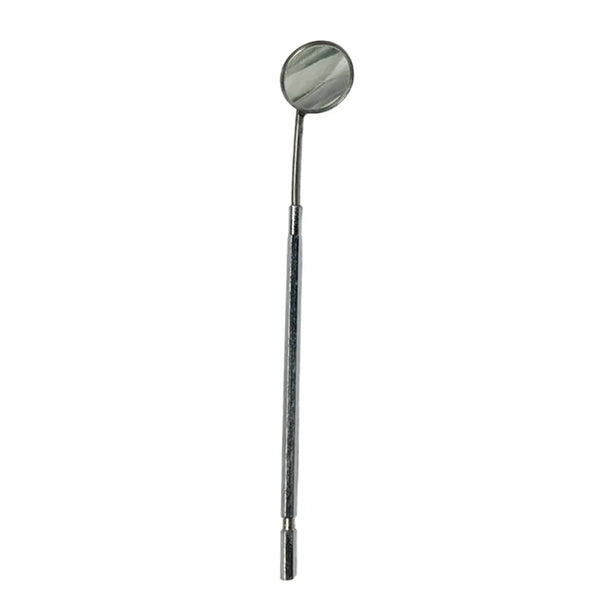 GI dental mouth mirror with handle stainless steel