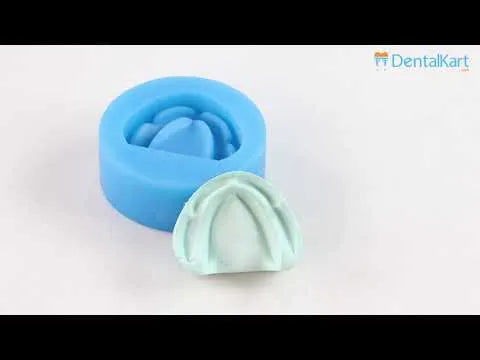 iDENTical Complete Edentulous Cast Moulds -Blue M8018 Buy Dental products Online DentalMyntra