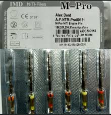 NiTi Rotary endodontic file MPro