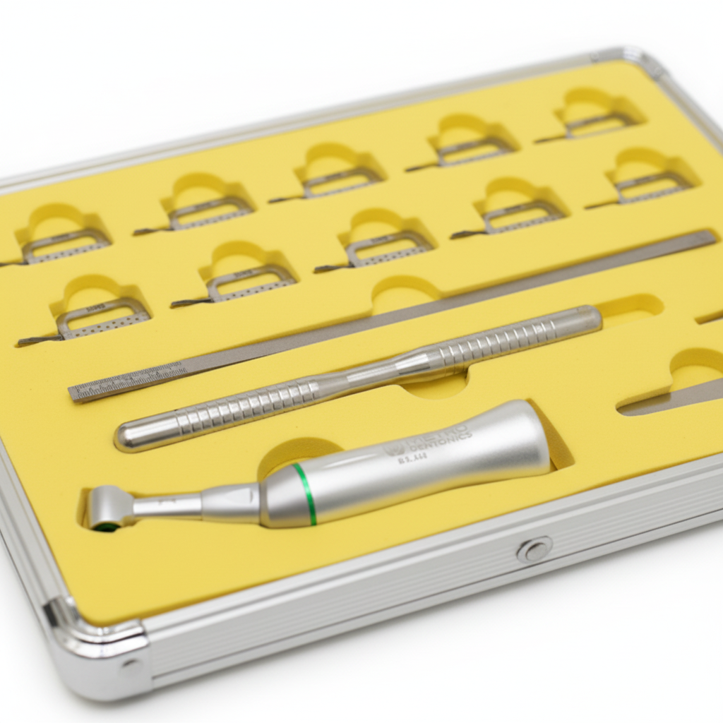 Ipr Hand File IPR Kit With Handle - Interproximal Reduction | Dentalmantraa