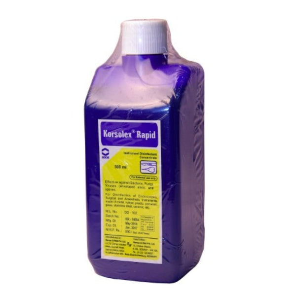 Korsolex Rapid Microbicidal Disinfectant – broad-spectrum germicidal solution for pre- and post-operative disinfection of medical instruments and high-risk areas