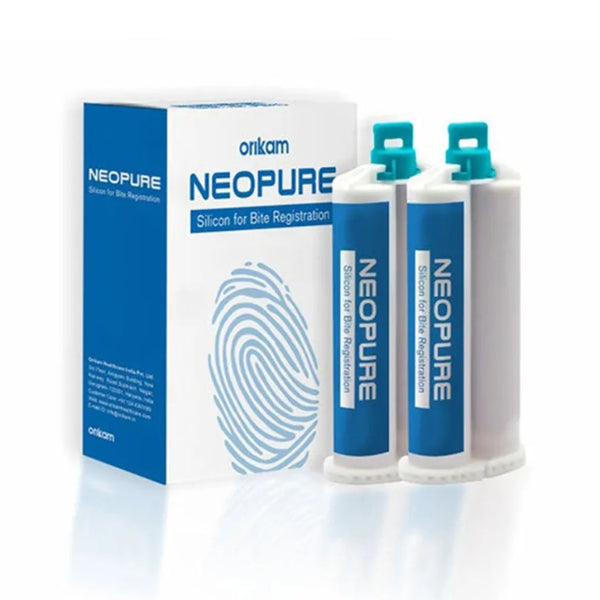 Neopure A-silicone Kit Elastomeric Impression Material – advanced dental kit for precise impressions, featuring base, catalyst, and accessories for high accuracy, tear resistance, and patient comfort in dental procedures.