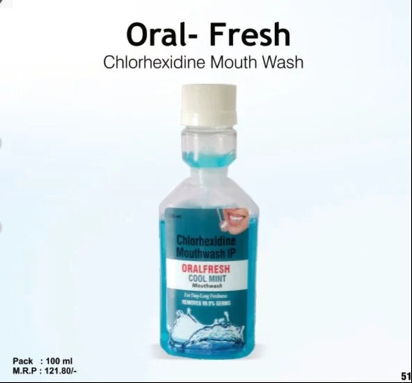 Oral Fresh Mouth Wash 100 ML