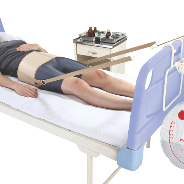 Adjustable Pelvic Binder Belt by Dentalmantraa providing lumbar and sacral traction support with large hook-and-loop closure