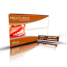 Close-up of PrestoRock dental teeth moulds showing precision and fit