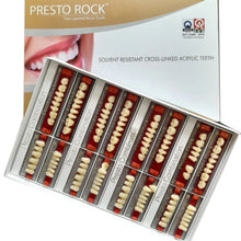 PrestoRock acrylic teeth set with natural color and durable design