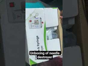 LIFEX Needle Syringe Destroyer Electric | Heavy Duty Metal Body