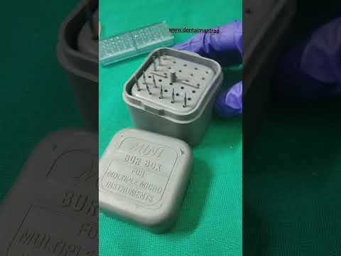 Rectangular Endo Box G-36 | 36-Hole Autoclavable Stand – Dentalmantraa