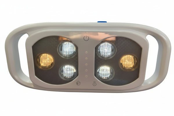 Dental chair led white and yellow