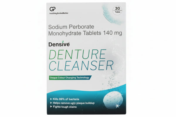 Densive Denture Cleanser Tablets | Effervescent 