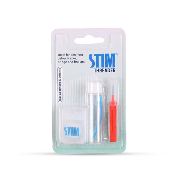 STIM Threader Floss for Braces, Bridges & Implants | Easy-to-Use Dental Floss for Hard-to-Reach Area