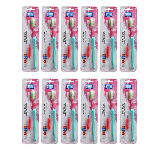 Stim Ortho Brush: Ultra Soft Toothbrush for Sensitive Teeth & Gums