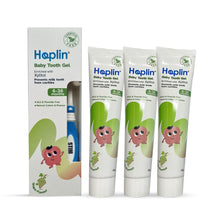 Hoplin Baby Tooth Gel for Milk Teeth (6-36 Months) - Grape Flavor