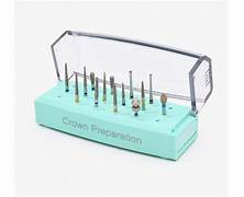 crown preparation bur kit