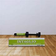 Intaglio light curing nanobase dental restorative material