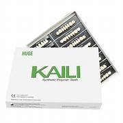 Huge Dental Kaile Acrylic Denture Teeth A 3.5 (Pack of 4 Sets)