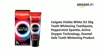 Colgate Visible White O2 – Whiter Smile in 3 Days |
