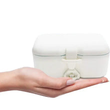 Denture Case With Brush & Mirrror